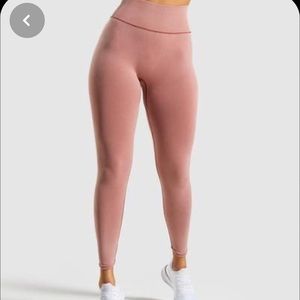 Gymshark studio “blush” leggings